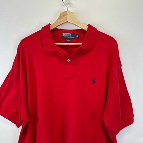 Polo by Ralph Lauren Red, Blue, and Brown Shirts - Picture 11 of 16